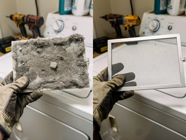 Professional lint trap cleaning by Tega Cay Dryer Vent Cleaning in Tega Cay