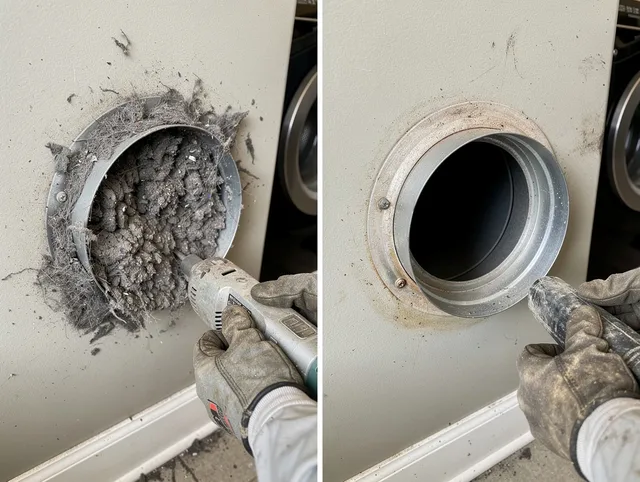 Professional clogged vent cleaning by Tega Cay Dryer Vent Cleaning in Tega Cay