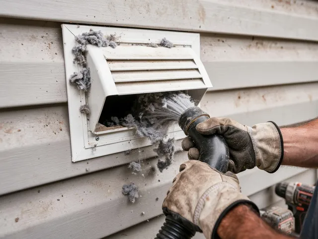 Professional dryer vent cleaning by Tega Cay Dryer Vent Cleaning in Tega Cay