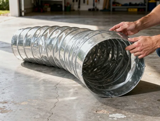 Tega Cay Dryer Vent Cleaning specialist using advanced equipment for thorough duct cleaning in Tega Cay