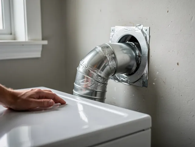 Tega Cay Dryer Vent Cleaning expert performing professional dryer vent repair and installation in Tega Cay